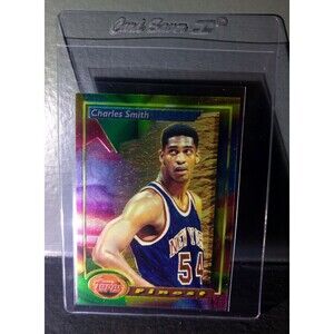 1993-94 Topps Finest Charles Smith #18 Basketball Card